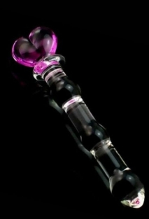 CENSAN 20 cm Bo�umlu Cam Dildo